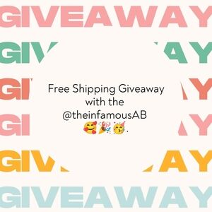 Giveaway (READ LISTING) for 4/9 Live Show with @theinfamousAB